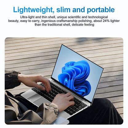 14.1" Ultra-Slim Laptop — 16GB RAM | 2TB SSD | Intel CPU | FHD Anti-Glare Display | Windows 11 Pro Office & Study PC