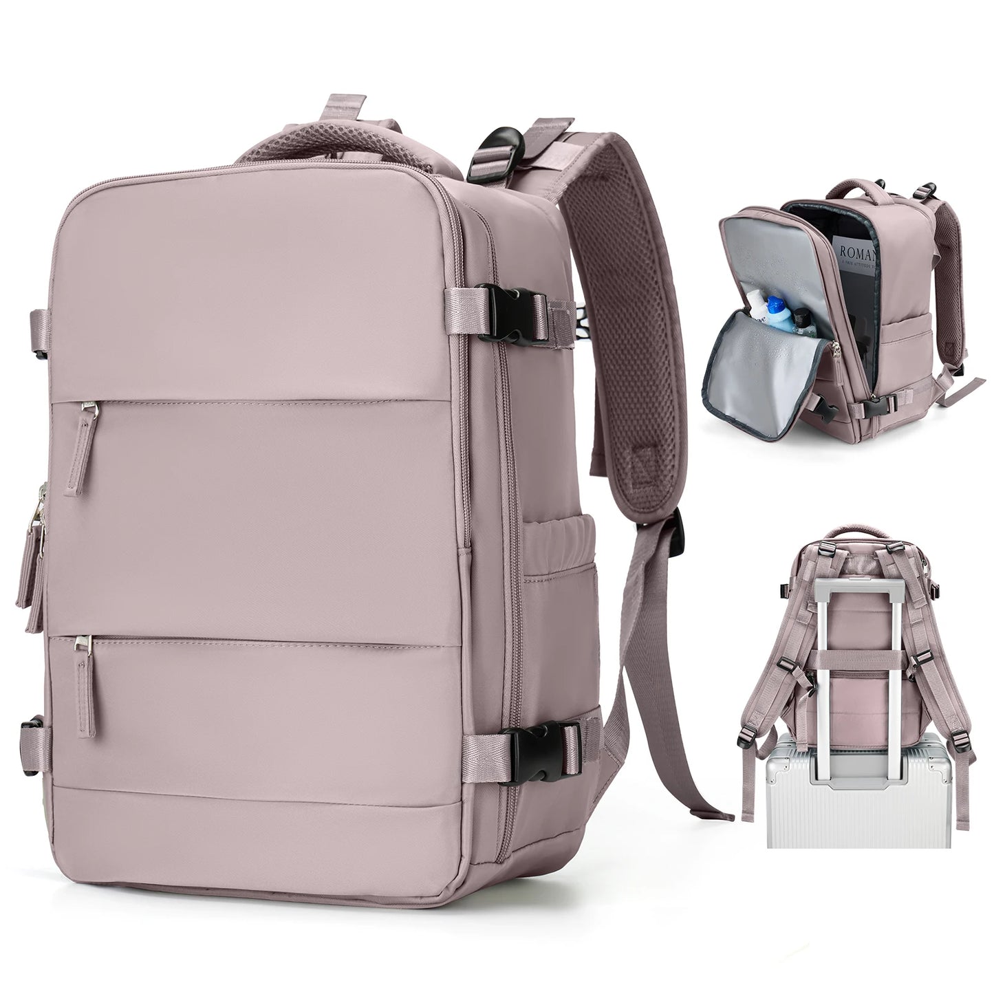 Travel Backpack 40x20x25cm – Cabin Bag for Ryanair, Airplane Carry-On, School, Laptop & Leisure, Women & Men