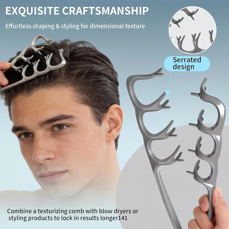Volumizing Hair Comb - Wide-Tooth Detangling & Fluffy Hair Styling Tool