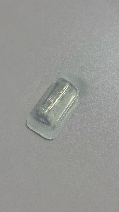 Luer Thread Connector - Transparent PP Syringe Double-Way Connector for Easy, Durable Use in Sterile Environments