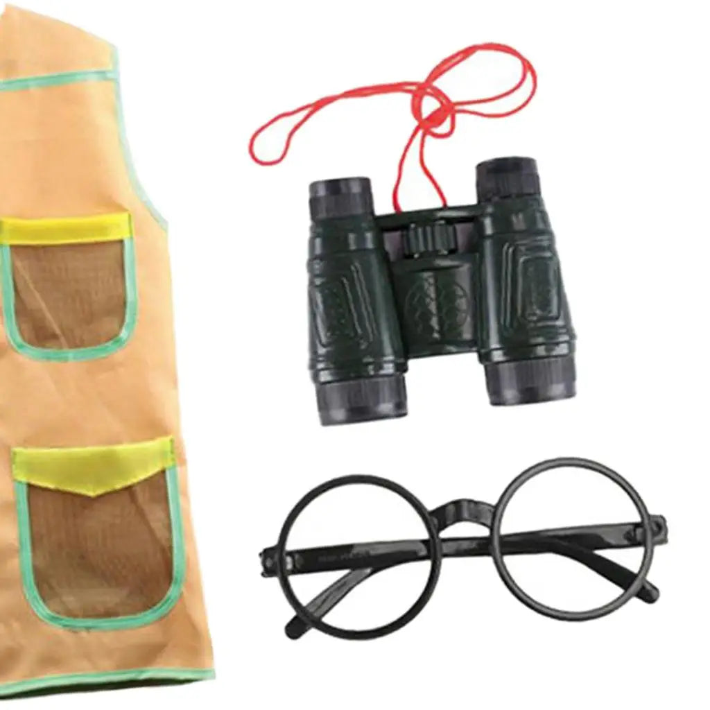 Kids Outdoor Adventure Exploration Kit – Explorer Costume & Role-Play Set for Children