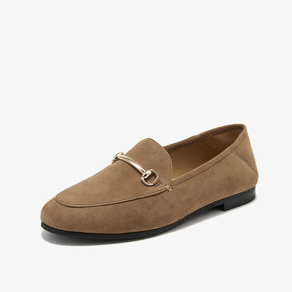 BEAUTODAY Women’s Dress Loafers – Cow Leather & Sheepskin Formal Business Shoes, Handmade Spring/Autumn 2025 27171