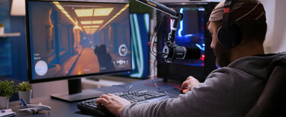 Maono PD200X XLR/USB Dynamic Microphone – Metal Gaming & Streaming Mic with Tap-to-Mute and Gain Control