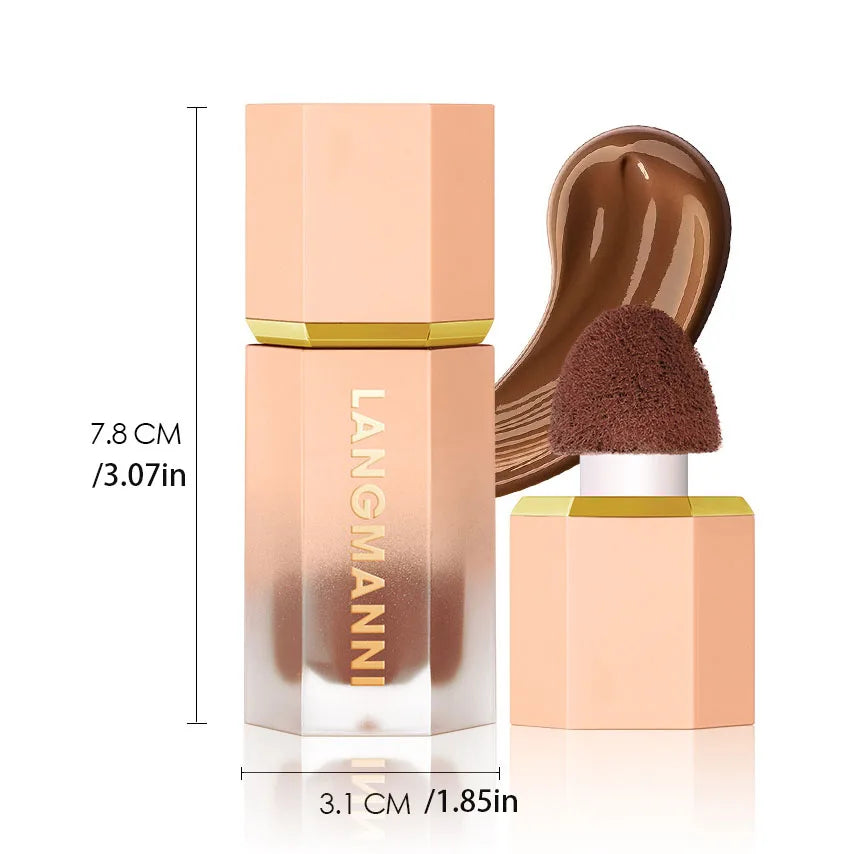 Three-Color Liquid Contour – Enhance Facial Contours for a Sculpted Look