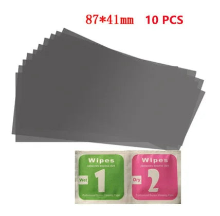 Polarizer Film Sheets for Vehicle Displays - Transparent LCD Screen Repair Film for Electric Cars, Motorcycles and Dashboard Instruments