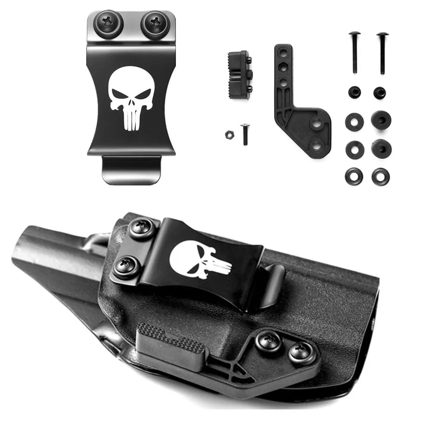 Kydex Taurus GX4 IWB Holster - Concealed Inside Waistband Carry with RMR Optic Support and Metal Clip