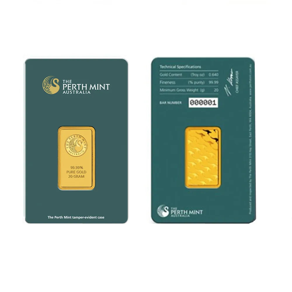 Australia Gold Bar Series – Brass Core Fake Gold Block with Serial Number, Sealed Packaging, Craft Collection Gift