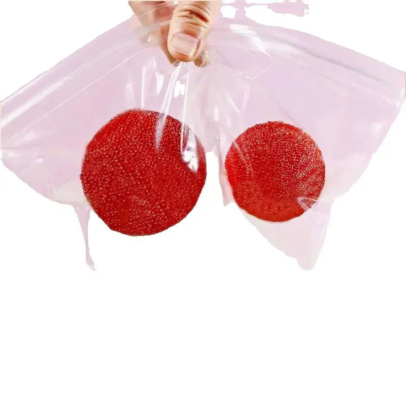 Lychee Shape Squishy Stress Relief Toy - Soft Fidget Squeeze Toy for Home & Office
