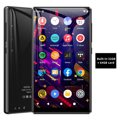 MECHEN MP3/MP4 Player - 5" IPS Touch Screen, Bluetooth & WiFi, 1080P Video, 32GB/96GB/160GB, Up to 1TB