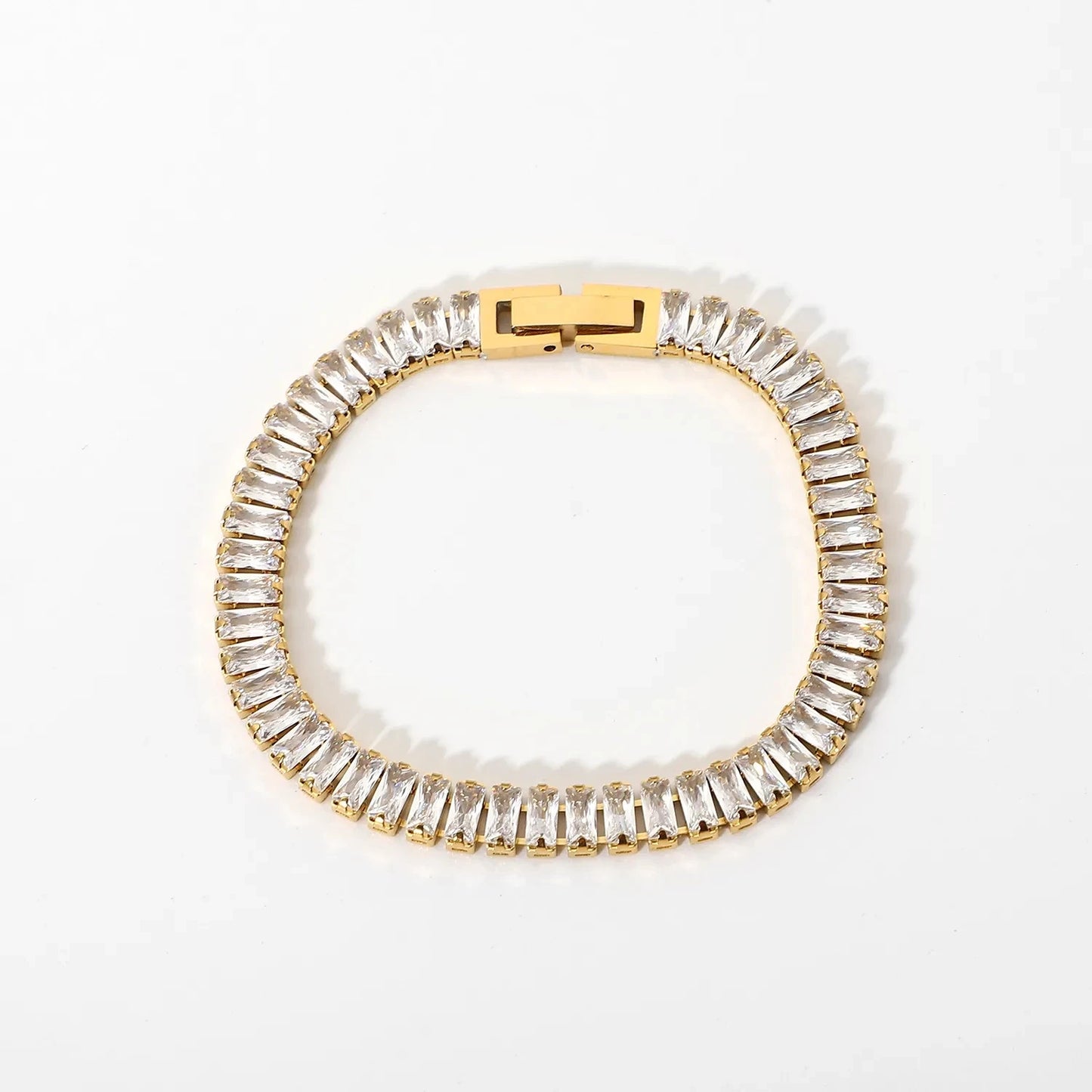 Uworld Stainless Steel Bead Chain Bangle Bracelet – Waterproof Gold Tone Fashion Jewelry for Men & Women, Trendy Statement Design