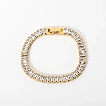 Uworld Stainless Steel Bead Chain Bangle Bracelet – Waterproof Gold Tone Fashion Jewelry for Men & Women, Trendy Statement Design