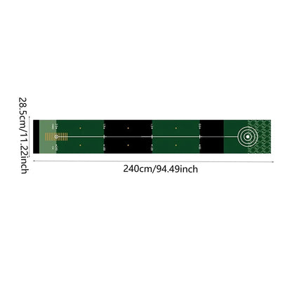 Portable Golf Putting Mat – Lightweight Putting Practice Training Aid for Home, Lawn, and Park, Golf Gift Accessory