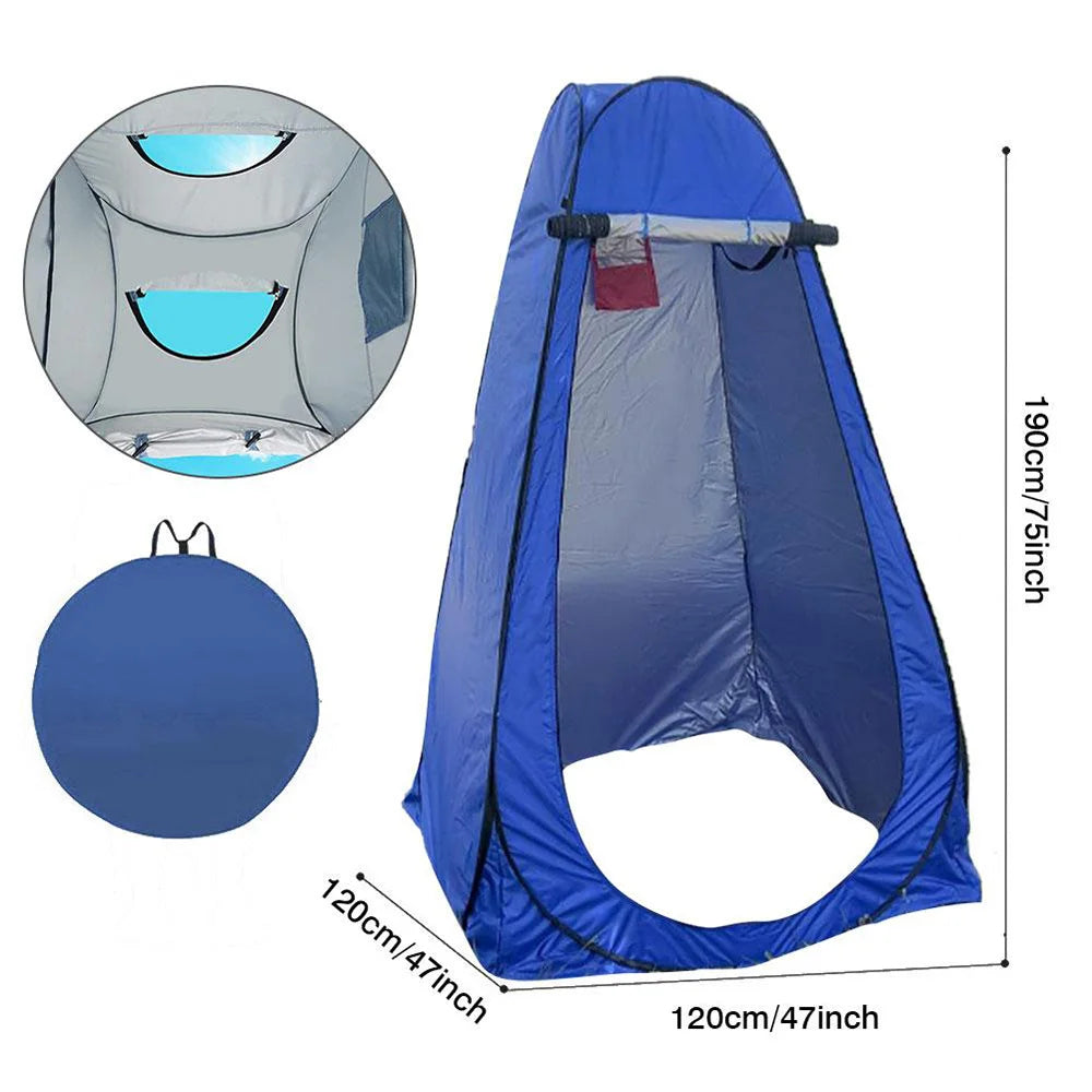 Portable Outdoor Shower & Changing Tent – Privacy Shelter for Camping, Mobile Toilet, Fishing & Photography