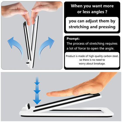 Carbon Steel Speaker Stand Base - Shock Absorbing Tabletop Audio Support