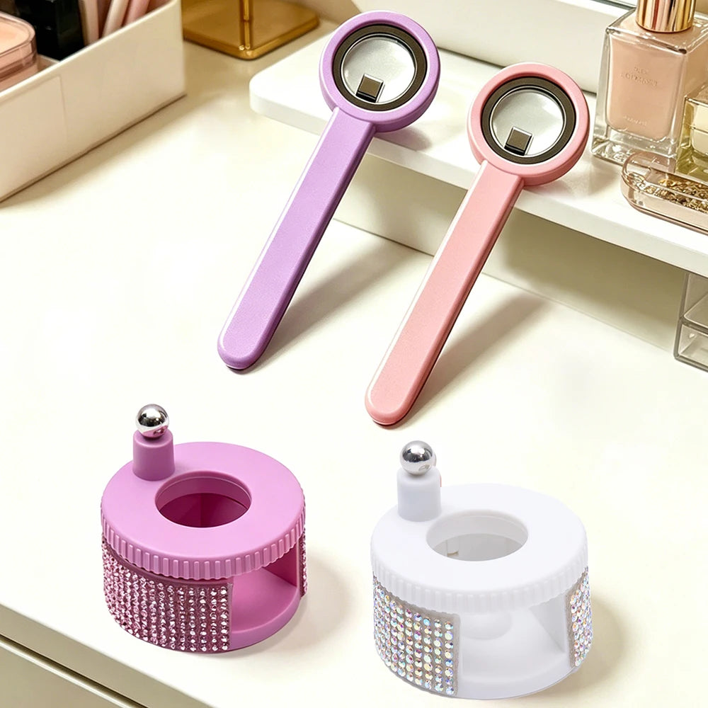 Circular Cat Eye Magnet Stick - Halo Effect Magnetic Tool for UV Gel Nail Art & Manicure