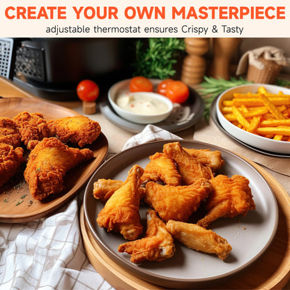 2.5L Electric Deep Fryer – Large Capacity Oil Frying Machine for Fried Chicken, Fries, Commercial & Countertop Use