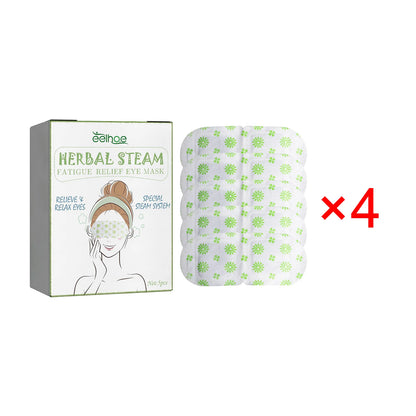 Eelhoe Herbal Steam Eye Mask – Relieve Eye Fatigue, Soothe Discomfort, Fade Dark Circles & Moisturize with Hot Compress