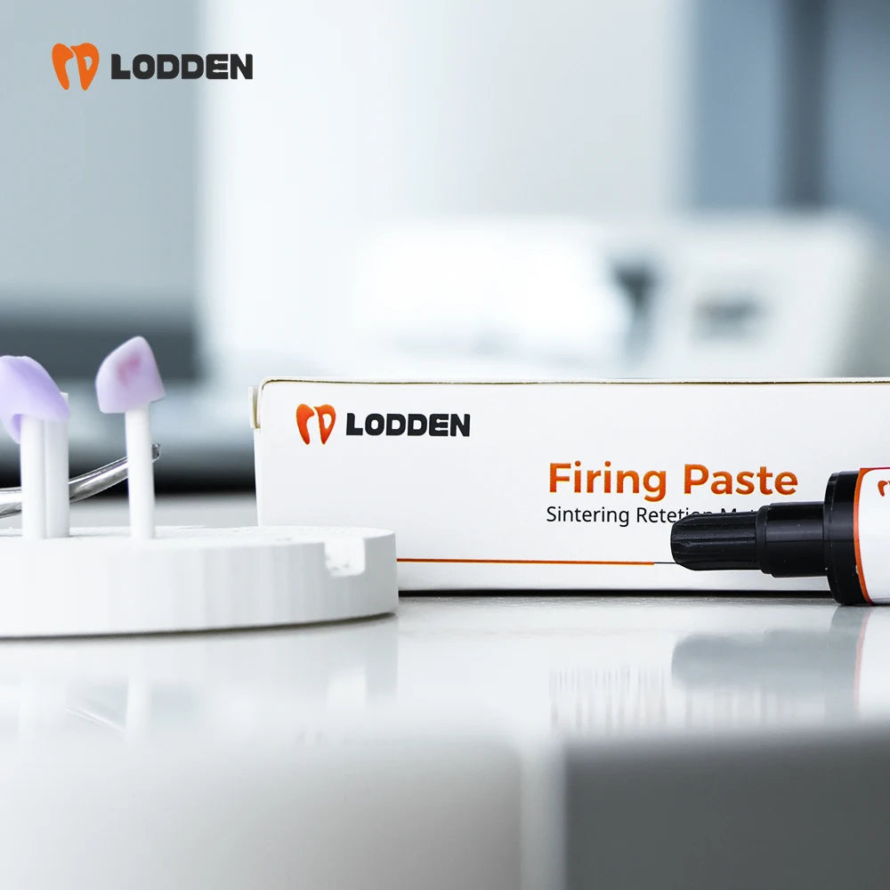 LODDEN Dental Lab Firing Paste – Veneer, Crown & Bridge Fixing Material for Sintering Furnace Glazing Process