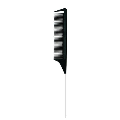 Pro Pointed Tail Comb – Anti-Static Hair Styling Brush, Steel Needle Pin Rat Tail Comb for Salon & Barber Accessories