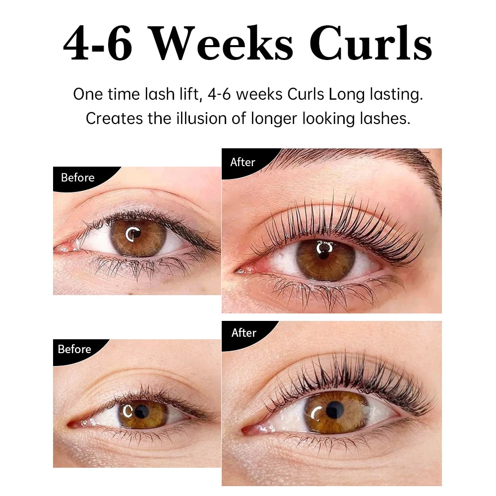 Gollee Eyelash Lifting Perm Kit – Original Lash Lift Set for 4-6 Weeks Retention, Eyelash Curler & Treatment Makeup Set