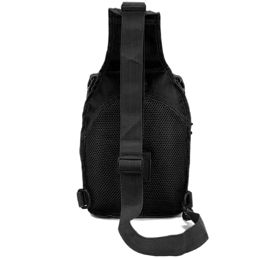 LHI Tactical Shoulder Chest Bag — Waterproof EDC Sling Pack for Hiking, Camping, Hunting & Concealed Carry