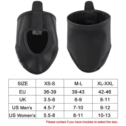 GIYO Winter Bicycle Toe Covers – Rainproof & Windproof Bike Shoe Covers for MTB & Road Cycling, Men & Women Booties
