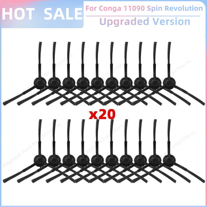 Replacement Parts Kit for Cecotec Conga 11090 / 13090 Spin Revolution Vacuum – Roller, Brushes, HEPA Filter & Mop