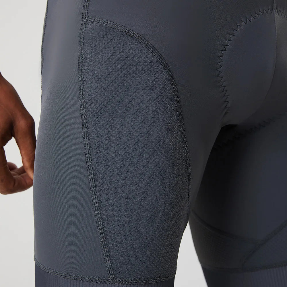 Ykywbike Men's Cycling Bib Shorts – Padded Quick-Dry Bike Tights for 6-Hour Rides, Outdoor Cycling Clothing