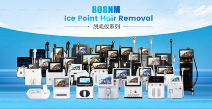 Professional Diode Ice Titanium Laser Hair Removal Machine - 3 Wavelength 755/808/1064nm, Face & Body Epilator for Salon Use