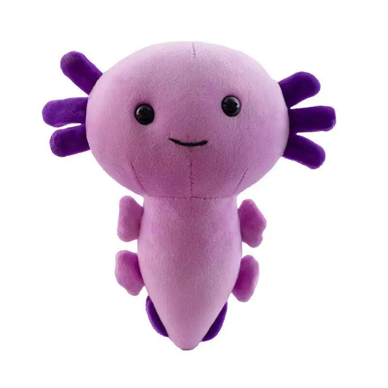 Kawaii Axolotl Plush Toy - Soft Stuffed Animal Pillow for Christmas Gifts & Home Decor