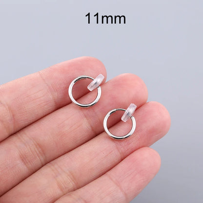 Unisex Ear Cuff Clip-On Hoop Earrings – No Piercing Required, Non-Hole Fake Earrings for Men & Women 2025 Trend