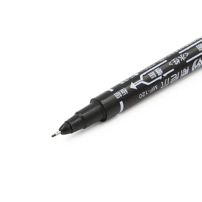 10pcs Waterproof Tattoo Skin Marker Pens – Permanent Makeup Scribe Tools with Ink