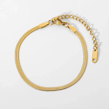 Uworld Stainless Steel Bead Chain Bangle Bracelet – Waterproof Gold Tone Fashion Jewelry for Men & Women, Trendy Statement Design