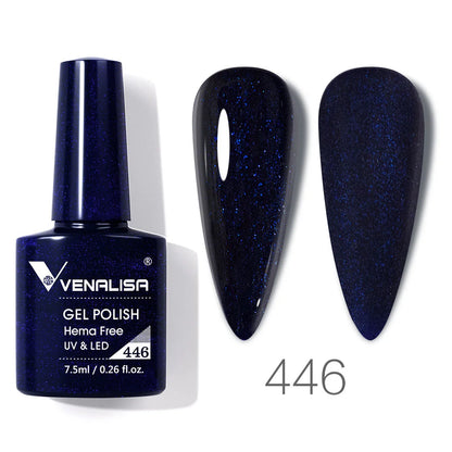 VENALISA 7.5ml HEMA-Free Nail Gel Polish – VIP4 Semi-Permanent Soak-Off UV/LED Gel Varnish, Full Coverage Nail Lacquer