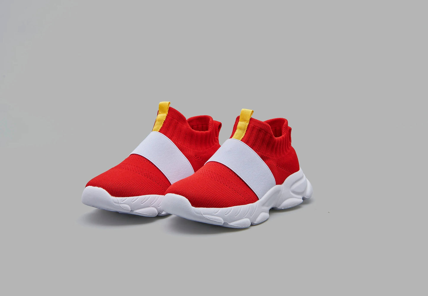 Sonic Shoes for Boys Kids - Red Cartoon Anime Sneakers, Comfortable Sonic-Themed Casual Shoes