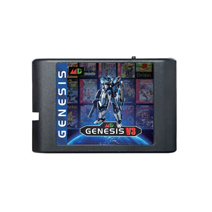 Mega Drive V3.0 Pro EDMD Remix Game Cartridge – 16-Bit Retro Game for SEGA MegaDrive/Genesis (US/JP/EU)