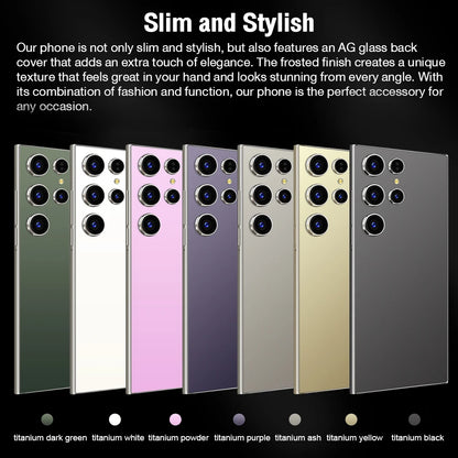 2026 HOT S26 Ultra Smartphone — 7.3" HD Global Edition, Dual SIM, 7800mAh Battery & Facial Recognition Function