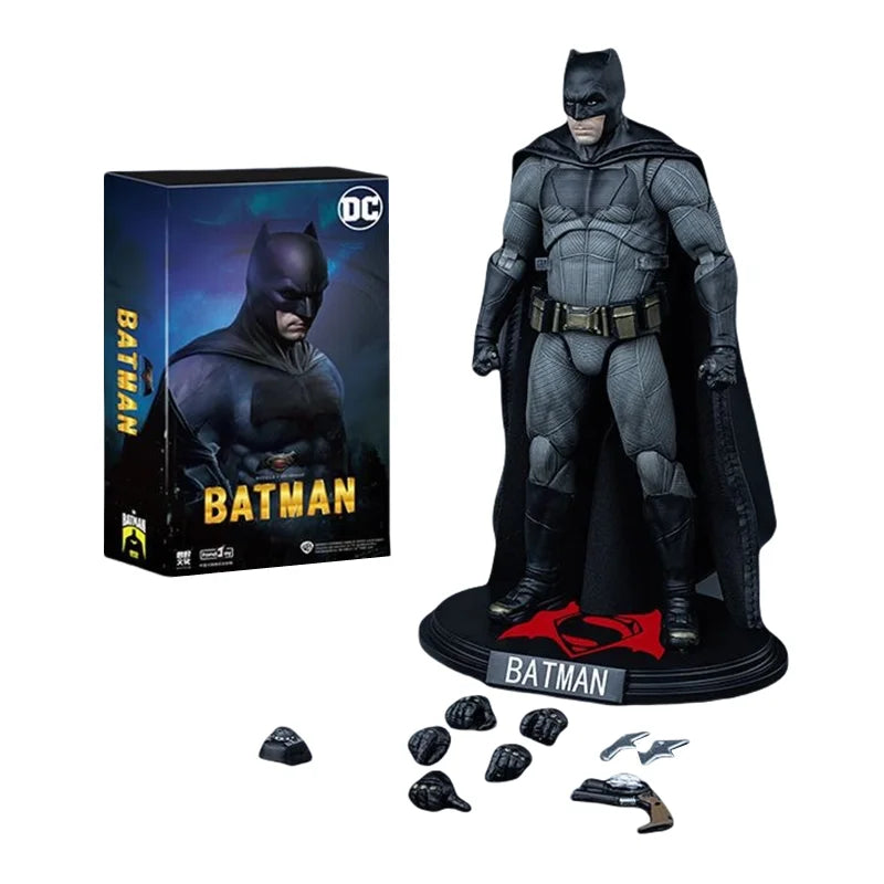 DC Robert Pattinson The Batman Action Figure — Justice League Collectible Anime Model Toy for Kids Gift