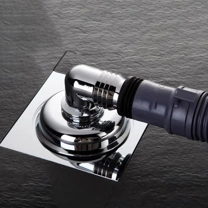 Washing Machine Floor Drain Connector - Three-Way Drain Pipe Cover with Odor & Overflow Protection