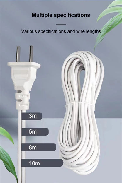 Universal Lamp Base with Switch – LED Bulb Socket Adapter E27, Screw Lamp Holder Accessories, Two Plugs Suspension Tool