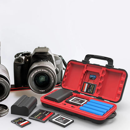 Desiontal E6 CFexpress & SD Card Case – Waterproof, Anti-Drop Memory Card Storage Box for TF & Phone Cards