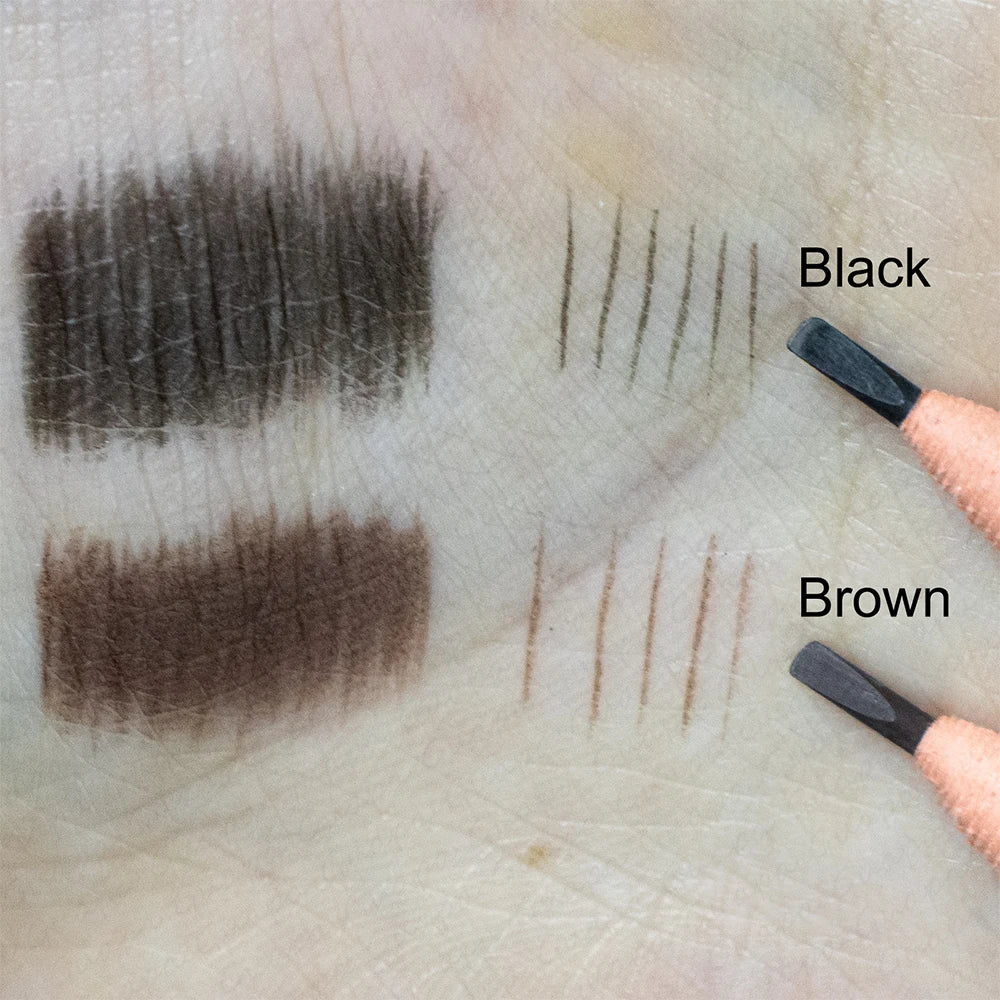 4pcs Ultra-Thin Microblading Eyebrow Pencil Set — 2mm PMU Brow Mapping Tattoo Pens