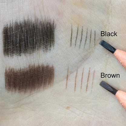4pcs Ultra-Thin Microblading Eyebrow Pencil Set — 2mm PMU Brow Mapping Tattoo Pens