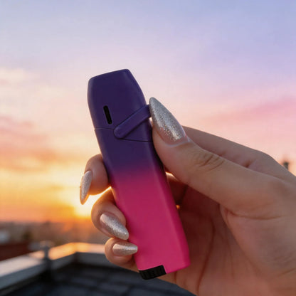 Gradient Torch Lighter - Portable Windproof Flashlight-Style Creative Lighter for Women
