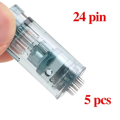 M8 Dr Pen Cartridge Needles – Bayonet Micro Replacement Tips for Derma Microneedling Pen 11/16/36/42 Pin 3D/5D Skin Care Treatment Needles