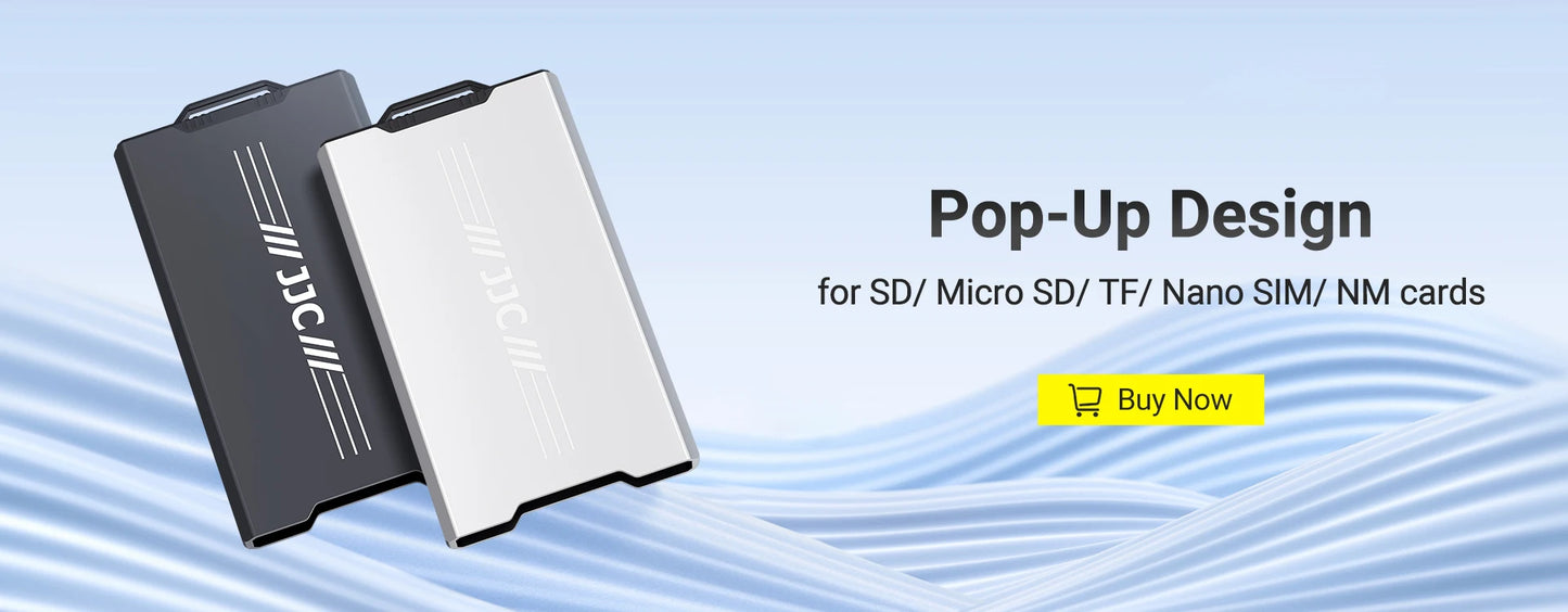 JJC SD & Micro SD Card Holder – Waterproof, Shockproof Hard Case with EVA Foam Pad for Memory Card Storage