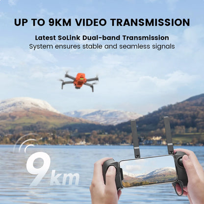 FIMI MINI 3 Drone – 4K 60FPS AI Super Night Video, 9KM Range, 3-Axis Gimbal, 249g Ultralight Smart Tracking Pro Drone