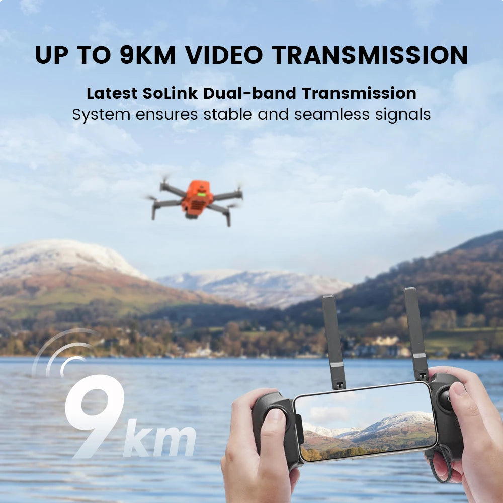 FIMI MINI 3 Drone 4K 60fps AI Smart Tracking – 9km Range 3-Axis Gimbal Ultralight 249g Mini Pro Drone