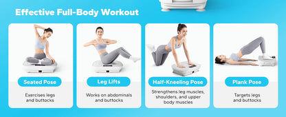 MERACH Vibration Plate Exercise Machine – Whole Body Workout Fitness Platform for Weight Loss & Shaping