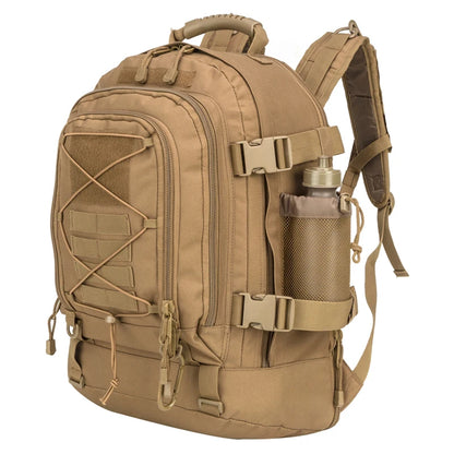65L Tactical Outdoor Backpack — Large Capacity Military Hiking & Camping Rucksack for Men